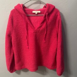 LOFT Vibrant Pink Sherpa
